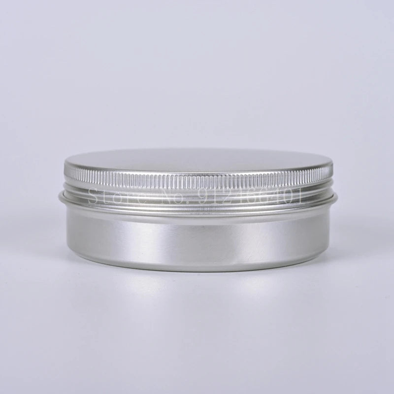 Empty Aluminum Tins with Screw Lids — Salve, Balm & Cosmetic Containers