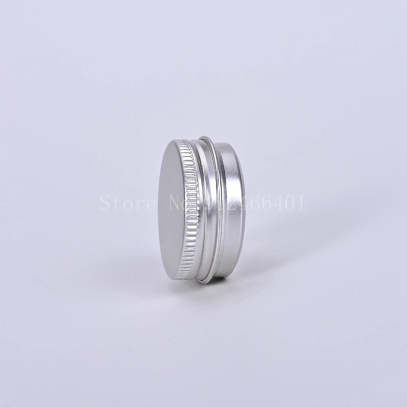 Empty Aluminum Tins with Screw Lids — Salve, Balm & Cosmetic Containers