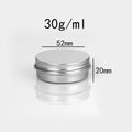 Empty Aluminum Tins with Screw Lids — Salve, Balm & Cosmetic Containers