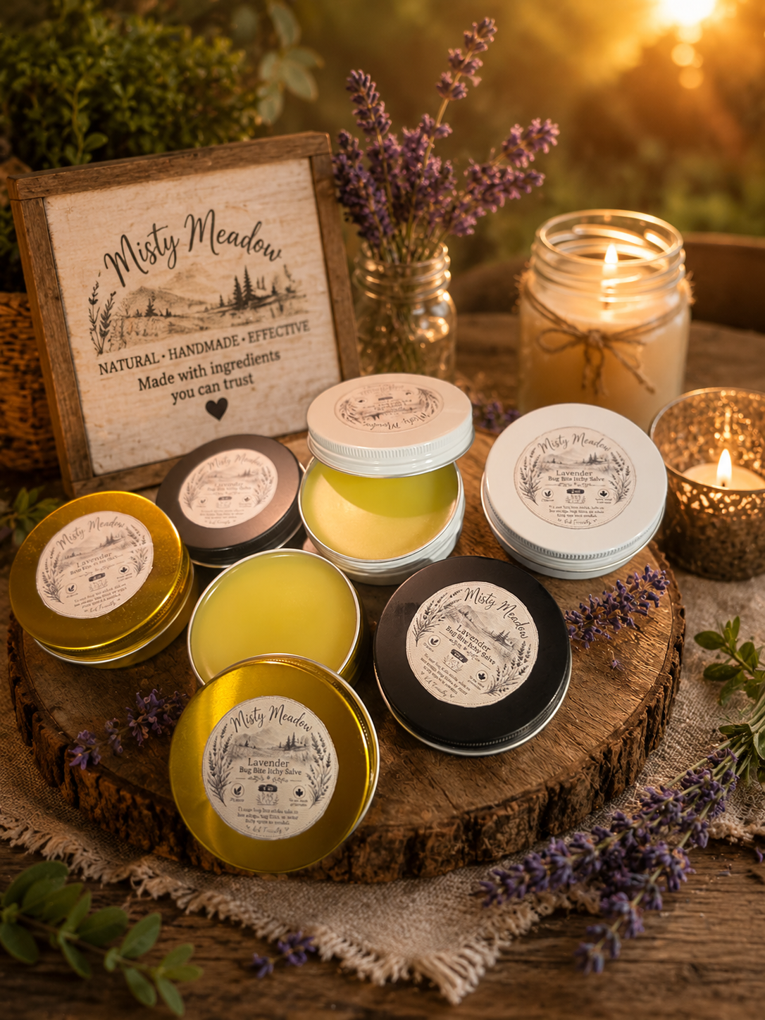 Lavender Bug Bite Itchy Salve