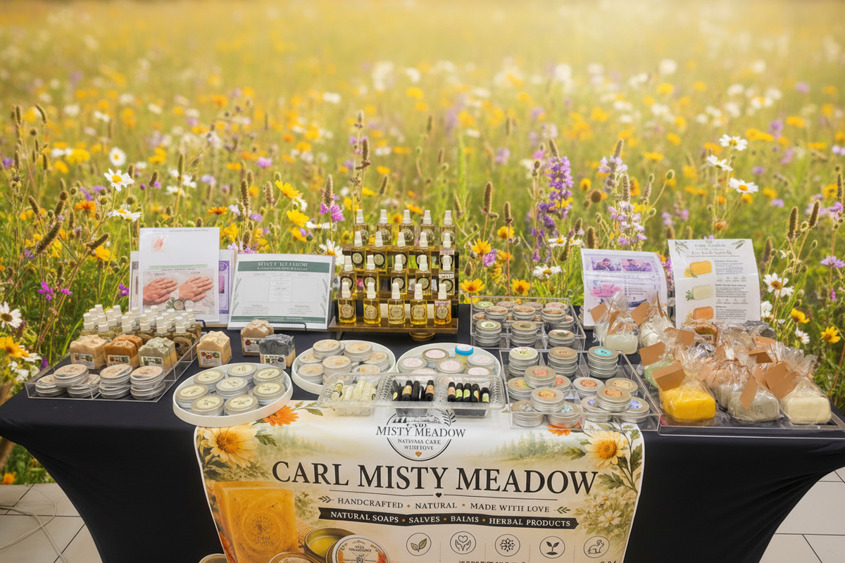 Misty Meadow Enhanced Booth