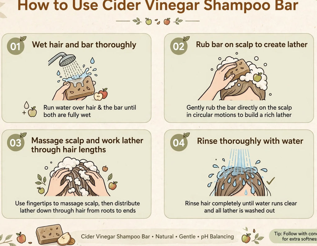 Cider Vinegar Shampoo (2 pcs)