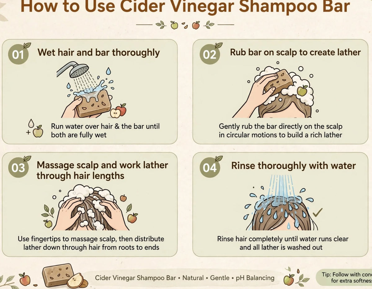 Cider Vinegar Shampoo (2 pcs)