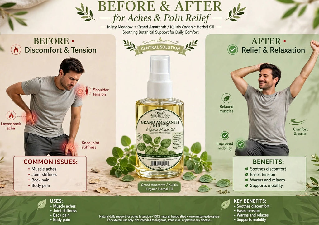 Grand Amaranth/Kulitis Organic Herbal Oil