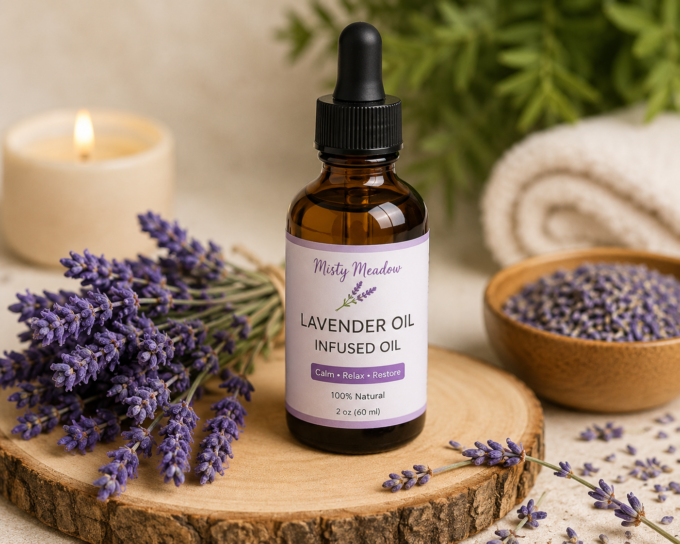 Lavender Infused Oil
