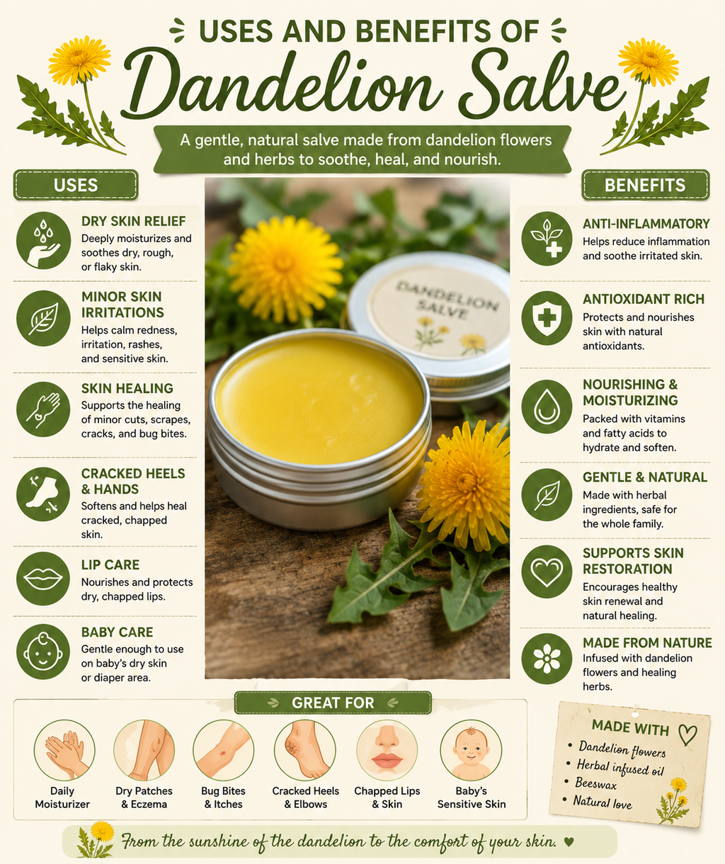 Dandelion Herbal Salve