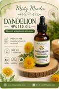 Dandelion infused oil