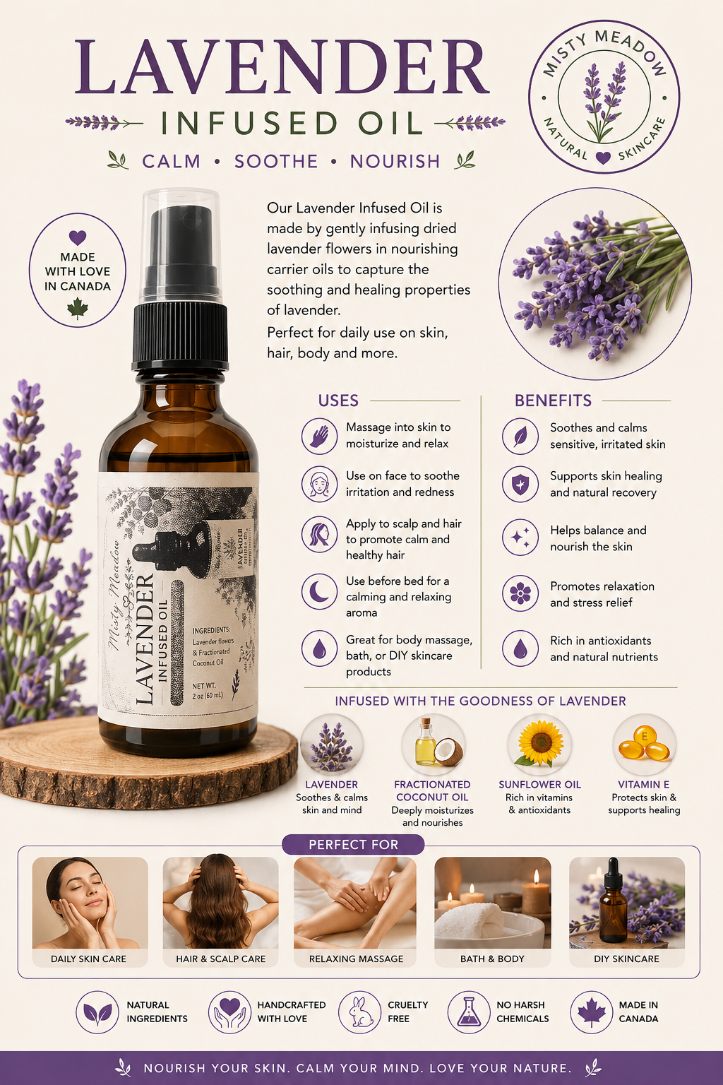 Lavender Herbal Oil