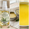 Rosemary Hair & Skin Care Set — Rosemary Hair Oil, Dandelion Salve and Plantain Salve