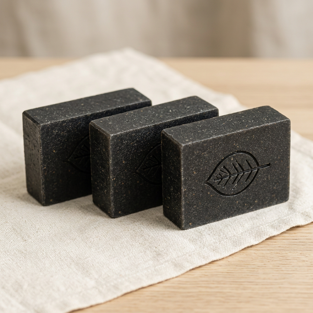 Charcoal Turmeric Soap Bar, 3-Pack